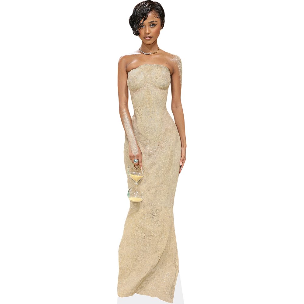 Tyla Seethal Sand Dress Cardboard Cutout Celebrity Cutouts