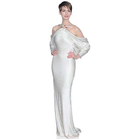 Featured image for “Anne Hathaway (white dress) Cutout”