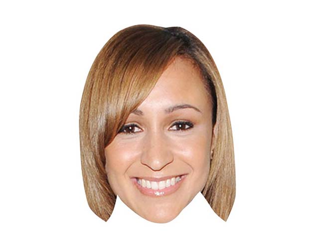 Cardboard Celebrity Masks Of Jessica Ennis Lifesize Celebrity Cutouts 