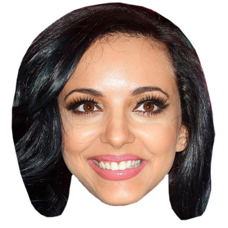 A Cardboard Celebrity Mask of Jade Thirlwall