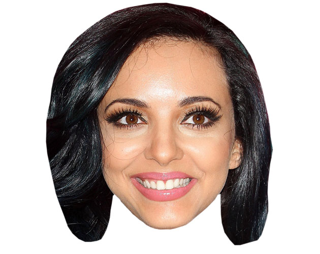 A Cardboard Celebrity Mask of Jade Thirlwall