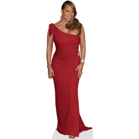 Featured image for “Mariah Carey (Red Dress) Cardboard Cutout”