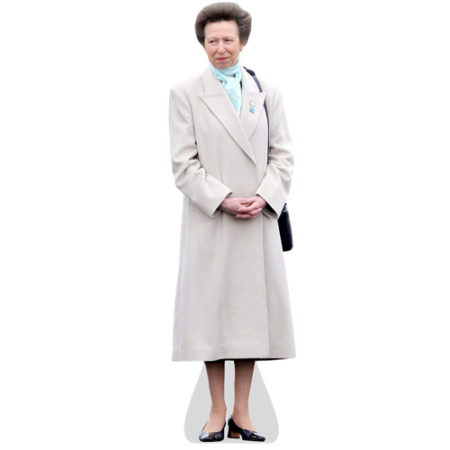 Featured image for “Cardboard cutout of Princess Anne”