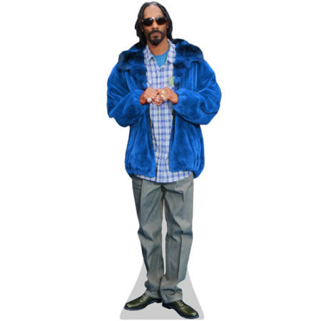Featured image for “Snoop Dogg (Blue Coat) Cardboard Cutout”