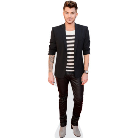 Featured image for “Adam Lambert (Striped T-Shirt) Cardboard Cutout”