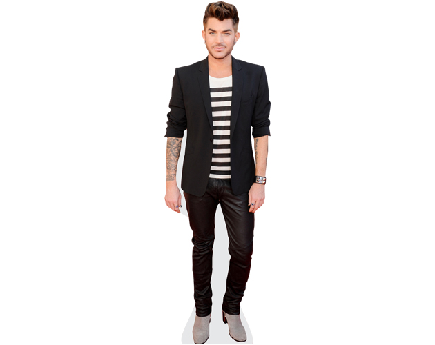 Featured image for “Adam Lambert (Striped T-Shirt) Cardboard Cutout”
