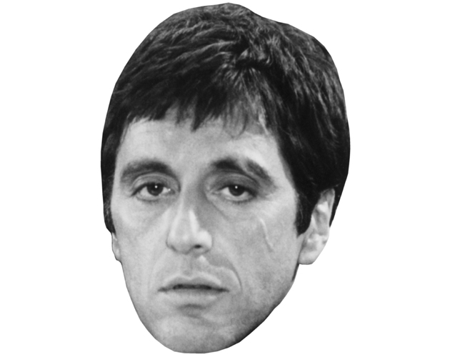 Featured image for “Al Pacino (B&W) Celebrity Mask”