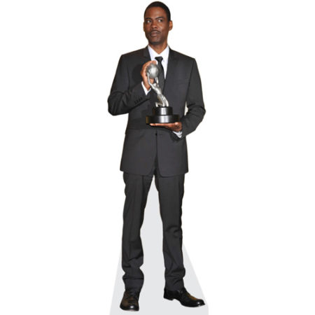 Featured image for “Chris Rock (Trophy) Cardboard Cutout”