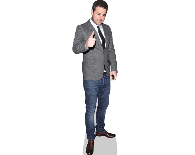 A Lifesize Cardboard Cutout of Danny Dyer wearing jeans