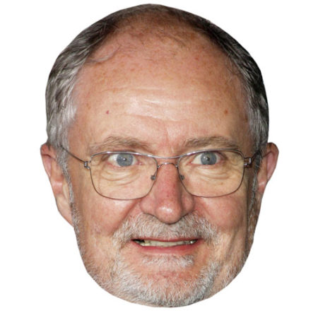 Featured image for “Cardboard Cutout Celebrity Jim Broadbent Mask”