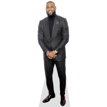 Featured image for “Lebron James (Black) Cardboard Cutout”