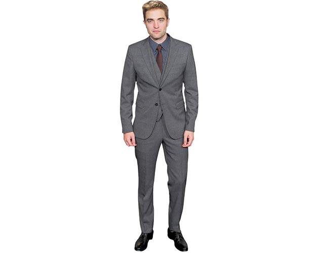 Robert Pattinson Cutout A Lifesize Cardboard Cutout of wearing a grey suit