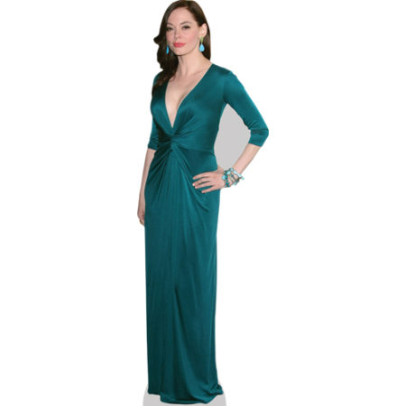 Featured image for “Rose McGowan (Green Dress) Cardboard Cutout”