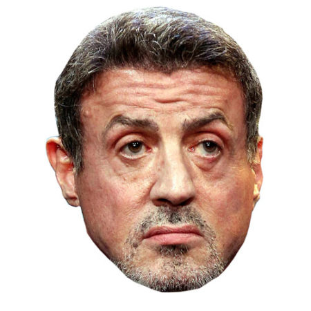 Featured image for “Cardboard Cutout Celebrity Sylvester Stallone Mask”