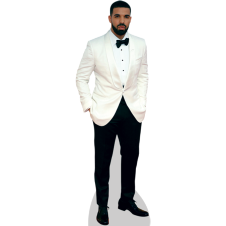 Featured image for “Drake (Bow Tie) Cardboard Cutout”