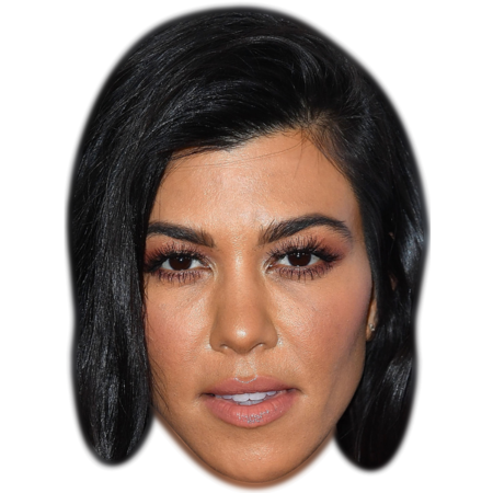 Featured image for “Kourtney Kardashian (Black Hair) Celebrity Mask”