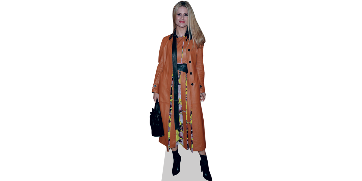 Michelle Hunziger (Orange Coat)