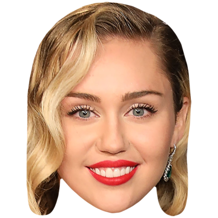 Featured image for “Miley Cyrus (Red Lipstick) Celebrity Mask”