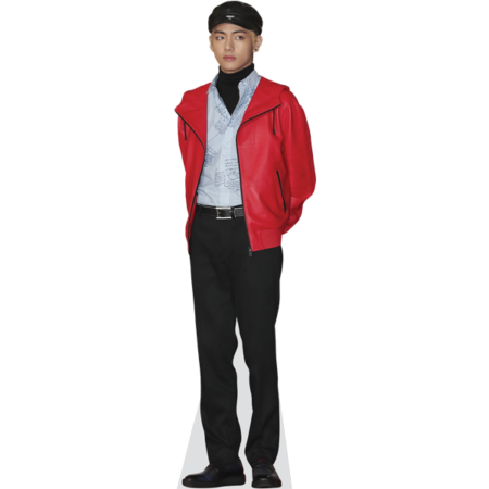 Featured image for “V (BTS) Cardboard Cutout”