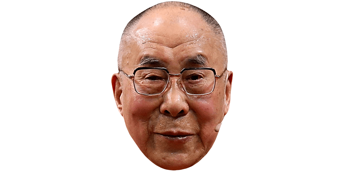 Featured image for “14th Dalai Lama (Glasses) Celebrity Mask”