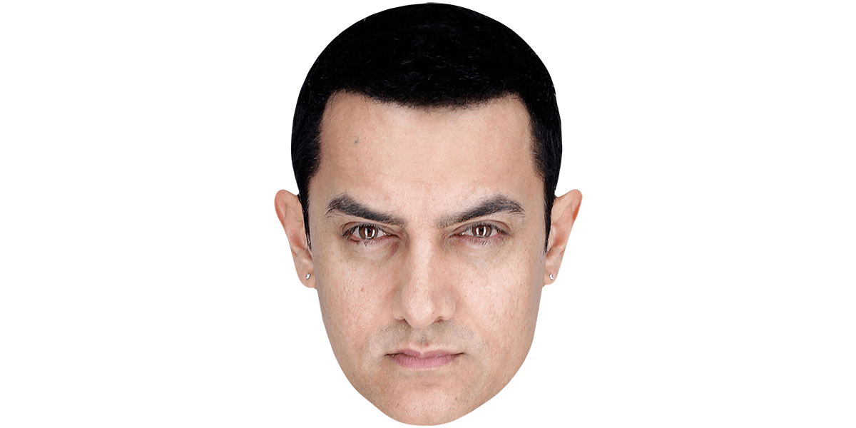 Featured image for “Aamir Khan (Black Hair) Celebrity Mask”