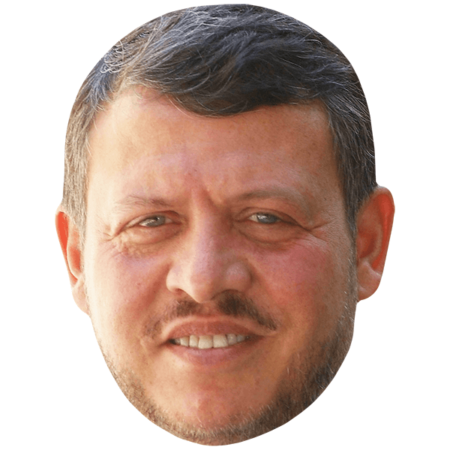 Featured image for “Abdullah II Of Jordan (Smile) Celebrity Mask”
