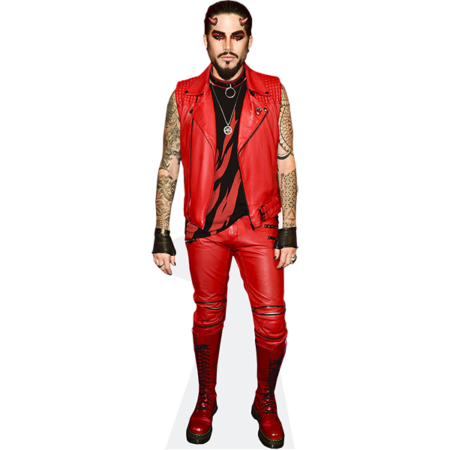 Adam Lambert (Red Outfit)