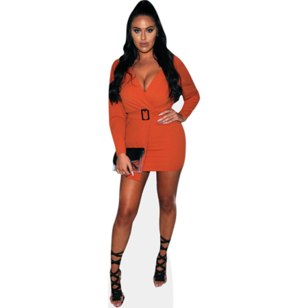 Featured image for “Anna Vakili (Orange Dress) Cardboard Cutout”