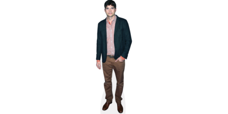 Ashton Kutcher (Brown Trousers)