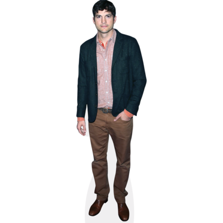 Ashton Kutcher (Brown Trousers)