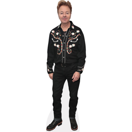 Featured image for “Brian Setzer (Black Outfit) Cardboard Cutout”