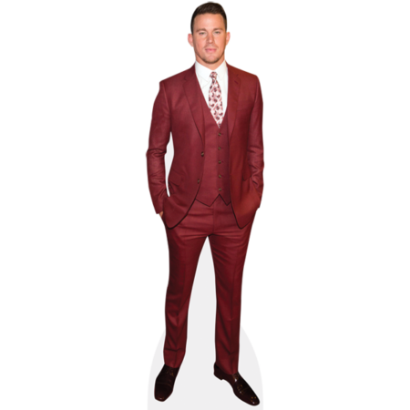 Featured image for “Channing Tatum (Red Suit) Cardboard Cutout”