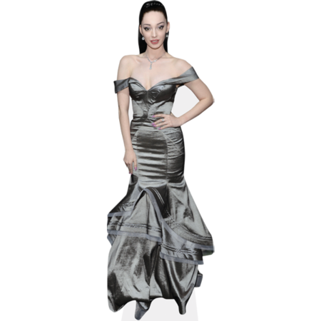 Featured image for “Emma Dumont (Silver Dress) Cardboard Cutout”