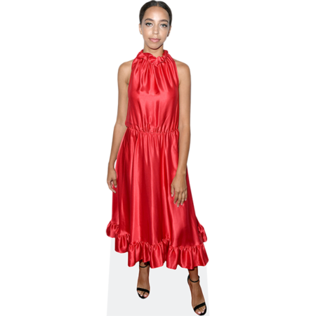 Featured image for “Hayley Law (Red Dress) Cardboard Cutout”