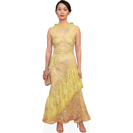Featured image for “Hong Chau (Yellow Dress) Cardboard Cutout”