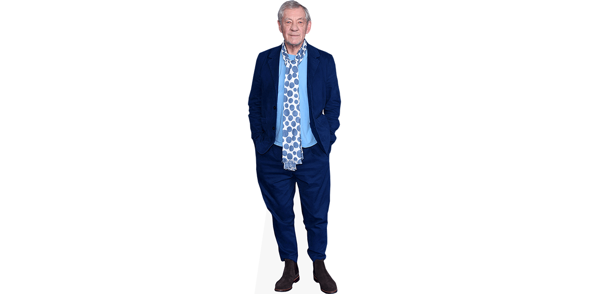 Ian McKellen (Blue Suit)