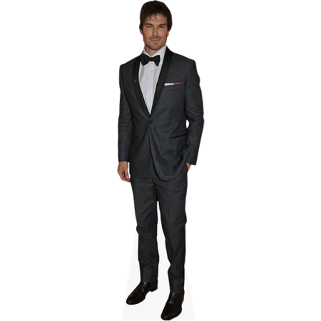 Featured image for “Ian Somerhalder (Bow Tie) Cardboard Cutout”