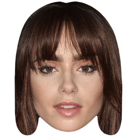 Featured image for “Lily Collins (Fringe) Celebrity Mask”