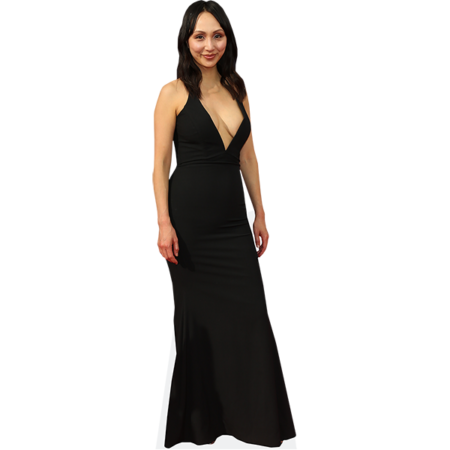 Featured image for “Linda Park (Black Dress) Cardboard Cutout”