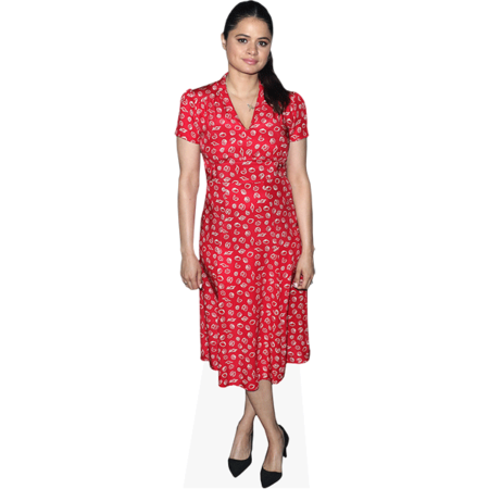 Featured image for “Melonie Diaz (Red Dress) Cardboard Cutout”