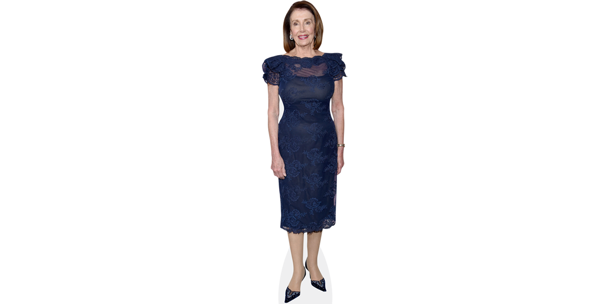 Nancy Pelosi (Blue Dress)