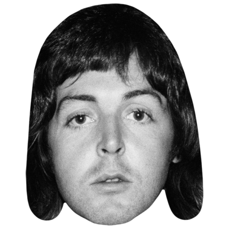 Featured image for “Paul McCartney (BW) Mask”