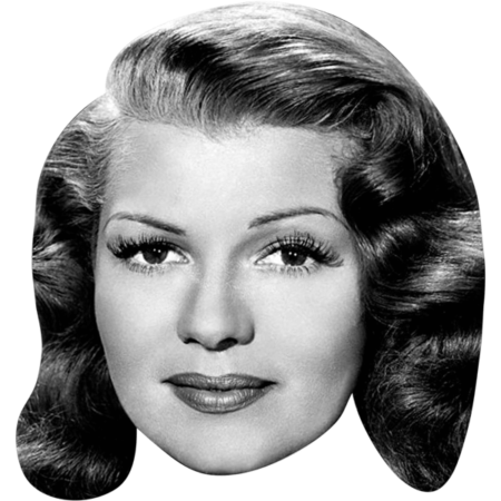 Featured image for “Rita Hayworth (Black And White) Celebrity Mask”