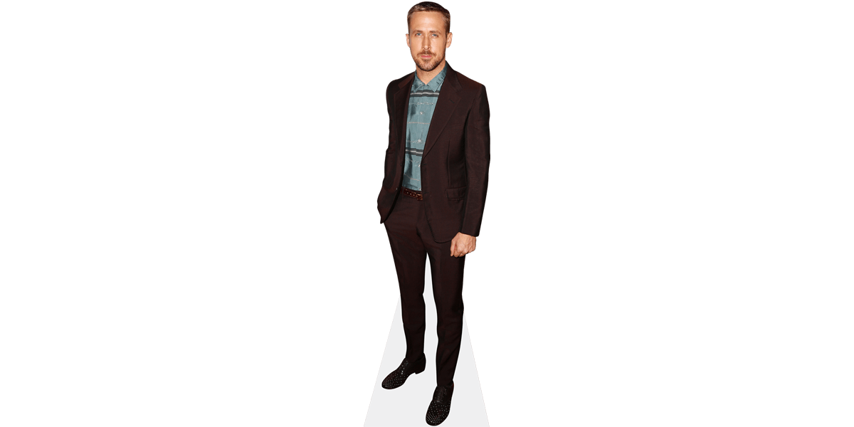 Ryan Gosling (Burgundy Suit)