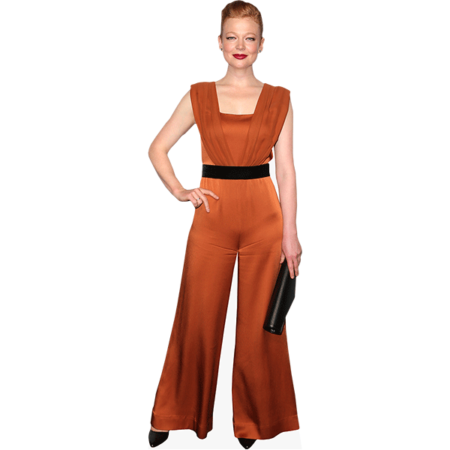 Featured image for “Sarah Snook (Orange Dress) Cardboard Cutout”