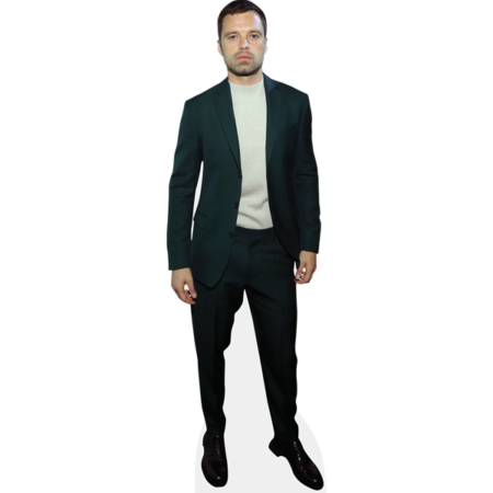 Featured image for “Sebastian Stan (Black Suit) Cardboard Cutout”