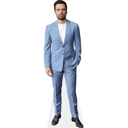 Featured image for “Sebastian Stan (Blue Suit) Cardboard Cutout”