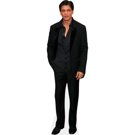 Featured image for “Shah Rukh Khan (Black Suit) Cardboard Cutout”
