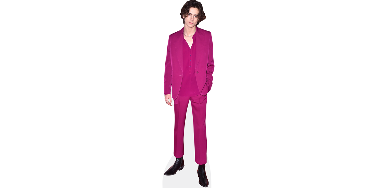 Timothee Chalamet (Purple Suit)