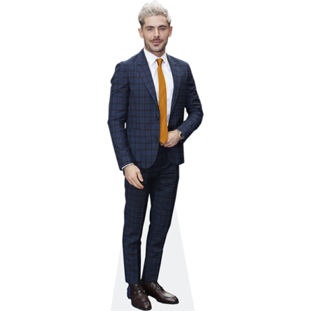 Featured image for “Zac Efron (Yellow Tie) Cardboard Cutout”